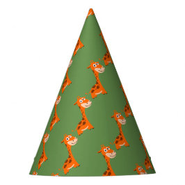 Chapéu De Festa Girafa Personalizada