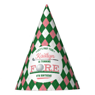 Chapéu De Festa Golf PAR-TEE 4º Aniversário