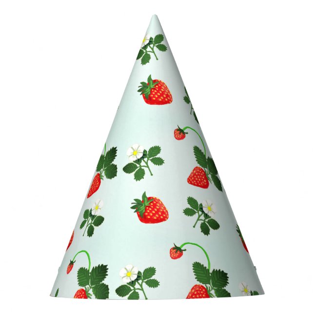 Chapéu De Festa Gorro De Fiesta Strawberries (Frente)