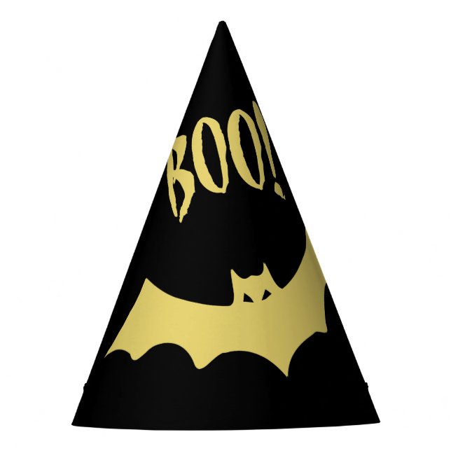 Chapéu De Festa Halloween Boo Hat projetado pela poeta Adiela Akoo (Frente)