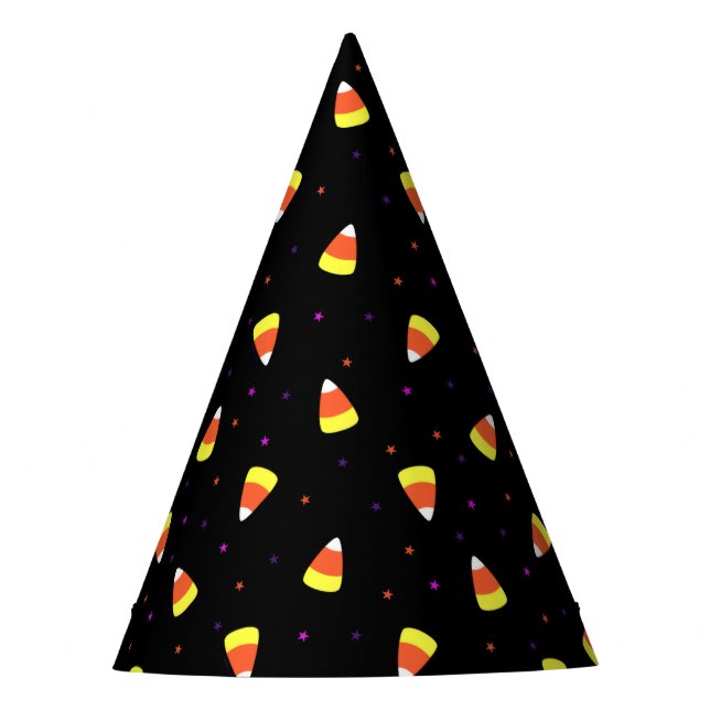 Chapéu De Festa Halloween Candy Corn Pattern (Frente)