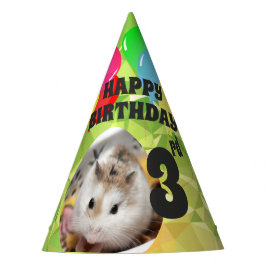 Chapéu De Festa Hammyville - Gems de Verde limão de Hamster