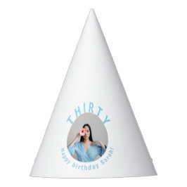 Chapéu De Festa Hat de festa branca do aniversário de 30 anos pers