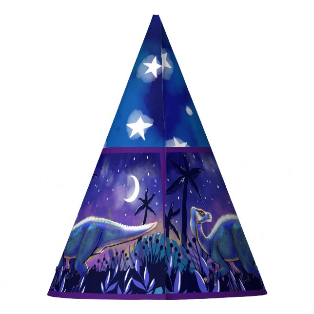 Chapéu De Festa Hat do Partido Dinossauro (Verso)