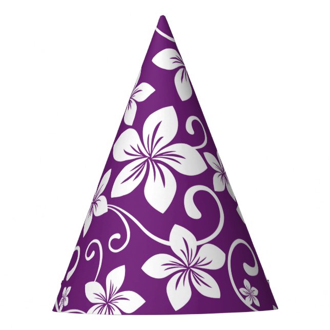 CHAPÉU DE FESTA HAWAII AZUL (PLUM) (Frente)