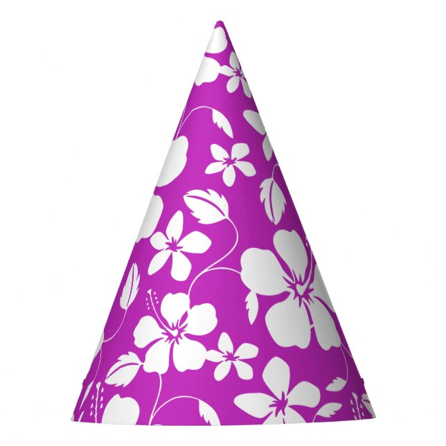 CHAPÉU DE FESTA HAWAIIAN HULA (HIBISCUS) BERRY (Frente)