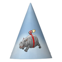 Chapéu De Festa Hipopótamo Foguete Voador