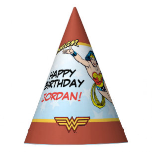 Chapéu De Festa HISTÓRIAS EM QUADRINHOS DC Aniversário da Mulh