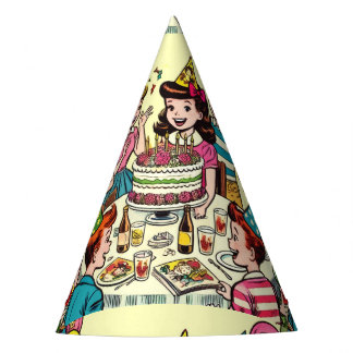 Chapéu De Festa Histórias em quadrinhos de Parte do Aniversário de