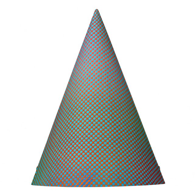 Chapéu De Festa Hologram Dot Party Hat (Frente)