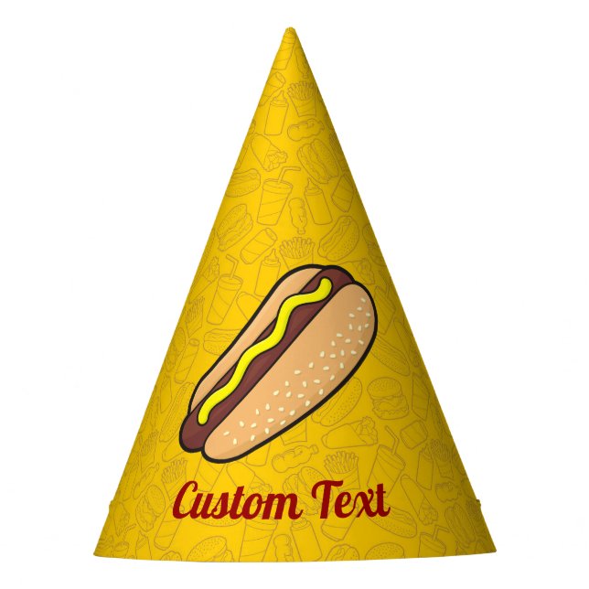 Chapéu De Festa Hotdog (Frente)