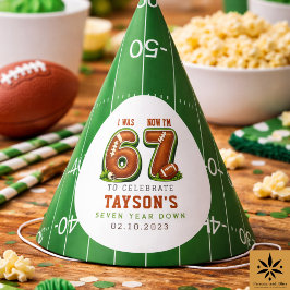 Chapéu De Festa I Was 6, Now I’m 7 – Football America 7th Birthday