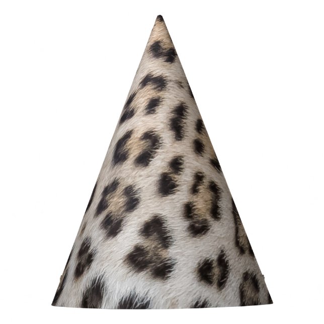 Chapéu De Festa Impressão animal sobre pele de na moda-leopardo-El (Frente)
