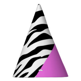 Chapéu De Festa Impressão Leopardo, Impressão Zebra, Impressão Ani