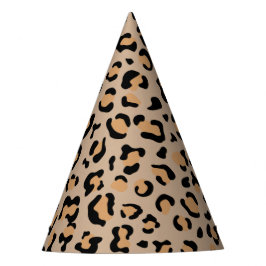 Chapéu De Festa Impressão Leopardo, Manchas Leopardo, Leopardo Cas