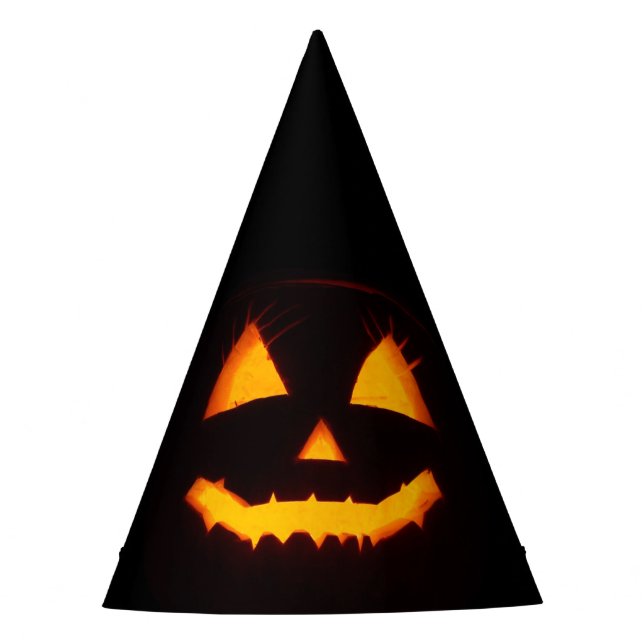 Chapéu De Festa Jack O Lanterna Iluminado (Frente)