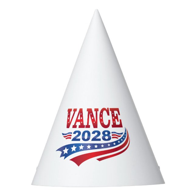 Chapéu De Festa JD Vance Presidente 2028 (Frente)