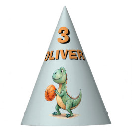 Chapéu De Festa Jogador de basquete T-rex