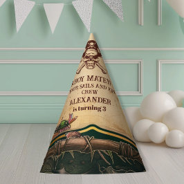 Chapéu De Festa Jolly Roger Pirate Festa de aniversário