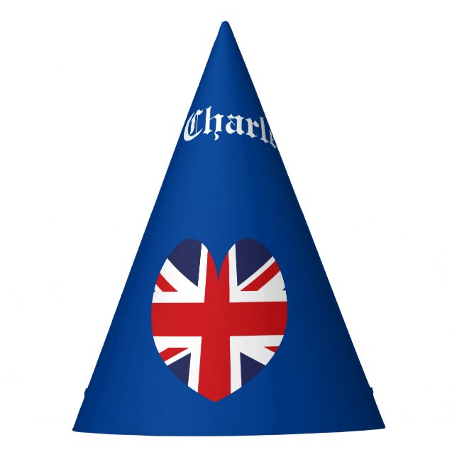 Chapéu De Festa King Charles 111 Crown Royal England Flag (Frente)