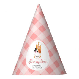 Chapéu De Festa Kitten Meow Crown Girl Kitty