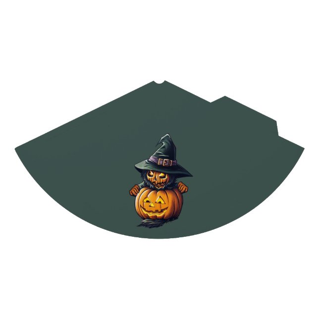 Chapéu De Festa Kürbishexe im Katzenkostüm -  (Frente)