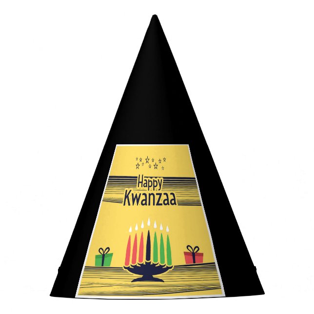 Chapéu De Festa Kwanzaa (Frente)