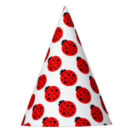 Chapéu De Festa Ladybug Pattern