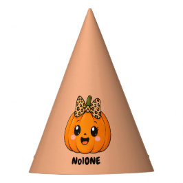Chapéu De Festa Laranja Bonito Pequena Abóbora Halloween Personali
