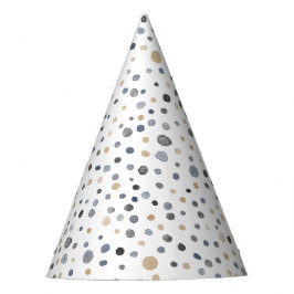 Chapéu De Festa Lars Confetti Watercolor Party Hat