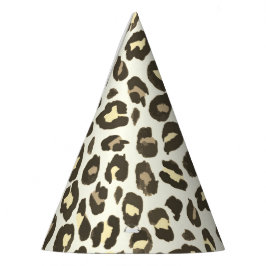 Chapéu De Festa Leopardo impresso chetah