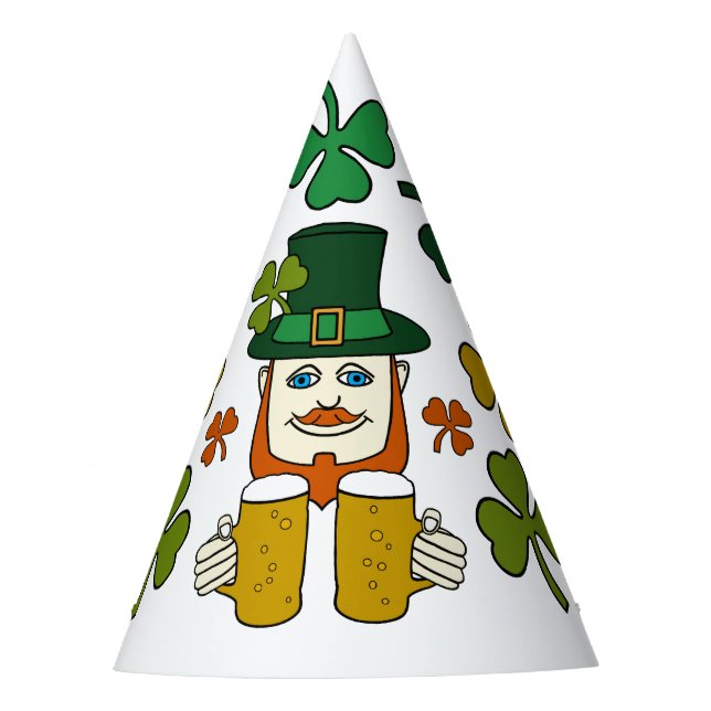 Chapéu De Festa Leprechaun Irlandês, Dia de São Patrício (Frente)