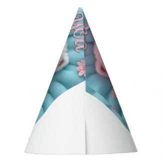Chapéu De Festa Lindos Gatinhos Rosa e Branco – "Eu e Você, Para S