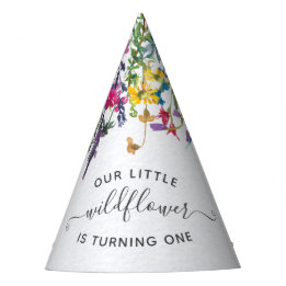Chapéu De Festa Little Wildflower Birthday