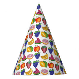 Chapéu De Festa Maçã-Limão-limão-maçã-Fruta-de-cereja