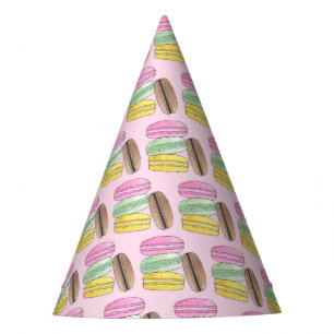 Chapéu De Festa Macarons Padaria Francesa Bolo Confeitaria Biscoit