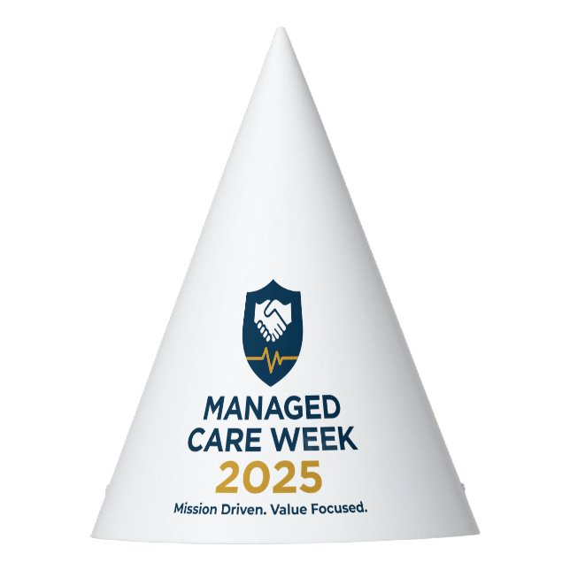 Chapéu De Festa Managed Care Week 2025 - Party Hat! (Frente)