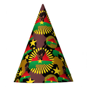 Chapéu De Festa Mapa do Burkina Faso, Bandeira e Resistência à Rev