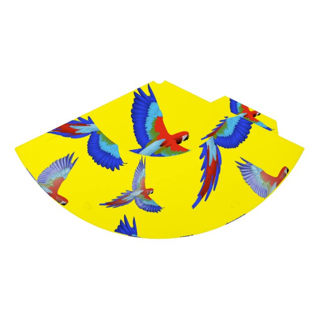 Chapéu De Festa Mikitiez parrot hawaii verão sunset Beach primaver (Frente)