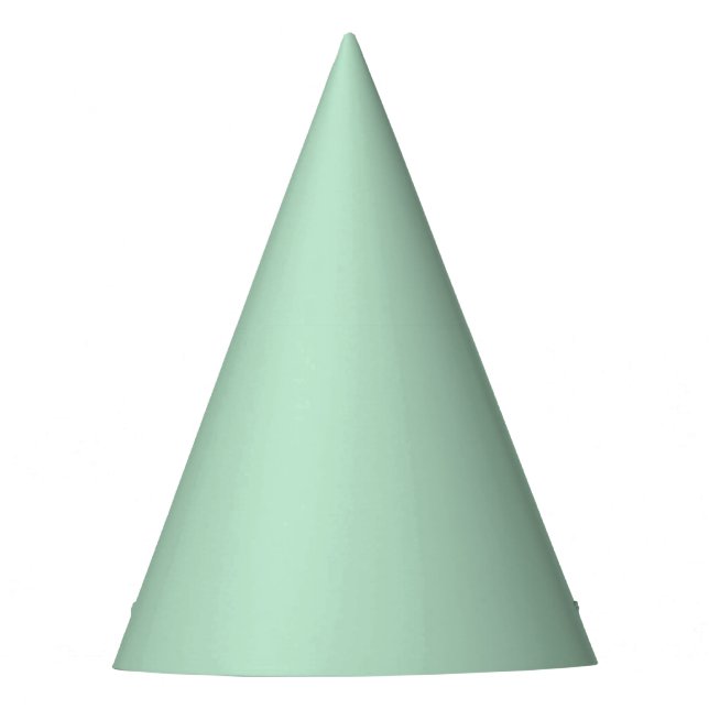 Chapéu De Festa Mint Green Party Hat para qualquer celebração (Frente)