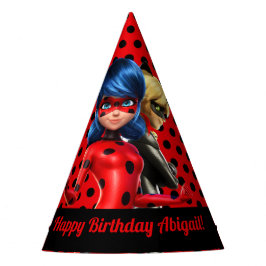 Chapéu De Festa Miraculoso Ladybug e Cat Noir Aniversário