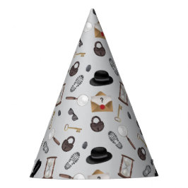 Chapéu De Festa Mistério Crianças Secretas Agente Espião Tema do D