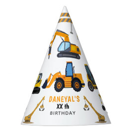 Chapéu De Festa Modern Construction Simple Kid's Birthday