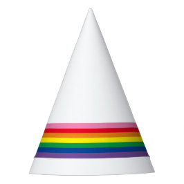Chapéu De Festa Moderno Rainbow Party Hat