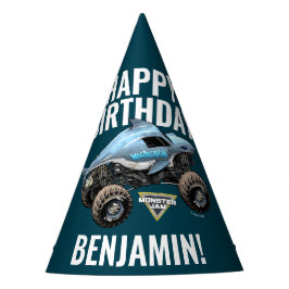 Chapéu De Festa Monster Jam Megalodon Feliz Aniversário