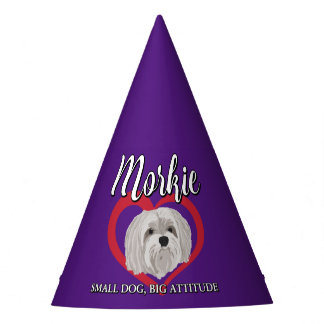 Chapéu De Festa Morkie - Cachorro Pequeno, Grande Atitude - 3