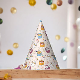 Chapéu De Festa Multcolor Sleepy Sloth