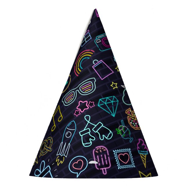 Chapéu De Festa Neon Purim (Esquerda)
