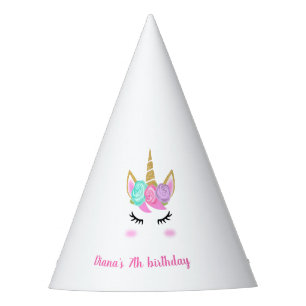 Chapéu De Festa nome personalizado do partido Unicorn