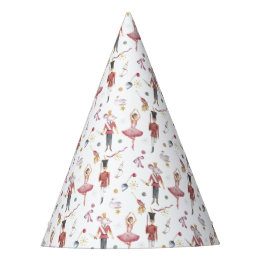 Chapéu De Festa Nome personalizado Nutcracker Balé Ballerina Natal